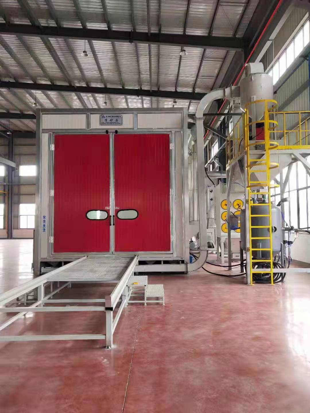 可克达拉如何让喷砂房工作更安静高效