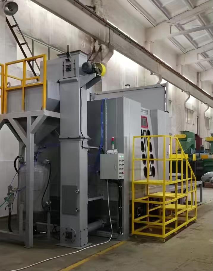 可克达拉选择高效喷砂设备，提升产品表面质感