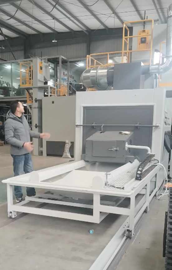 可克达拉喷砂机在汽车制造中的表面处理应用