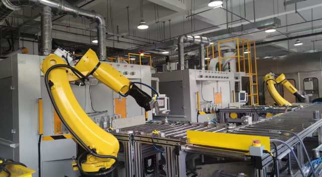 可克达拉全自动喷砂处理，助力企业产能与品质双提升