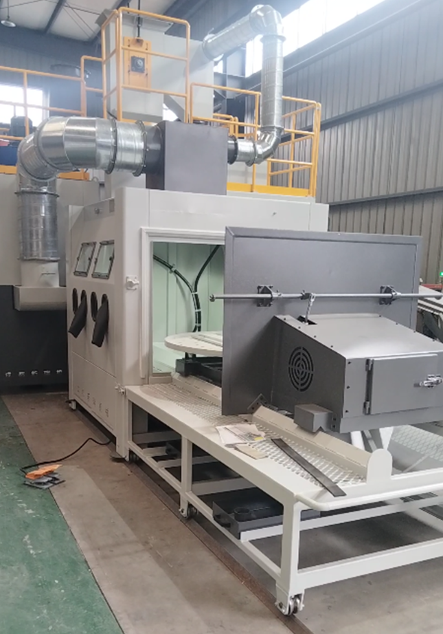 可克达拉手动喷砂机 vs 全自动喷砂机 性价比对比