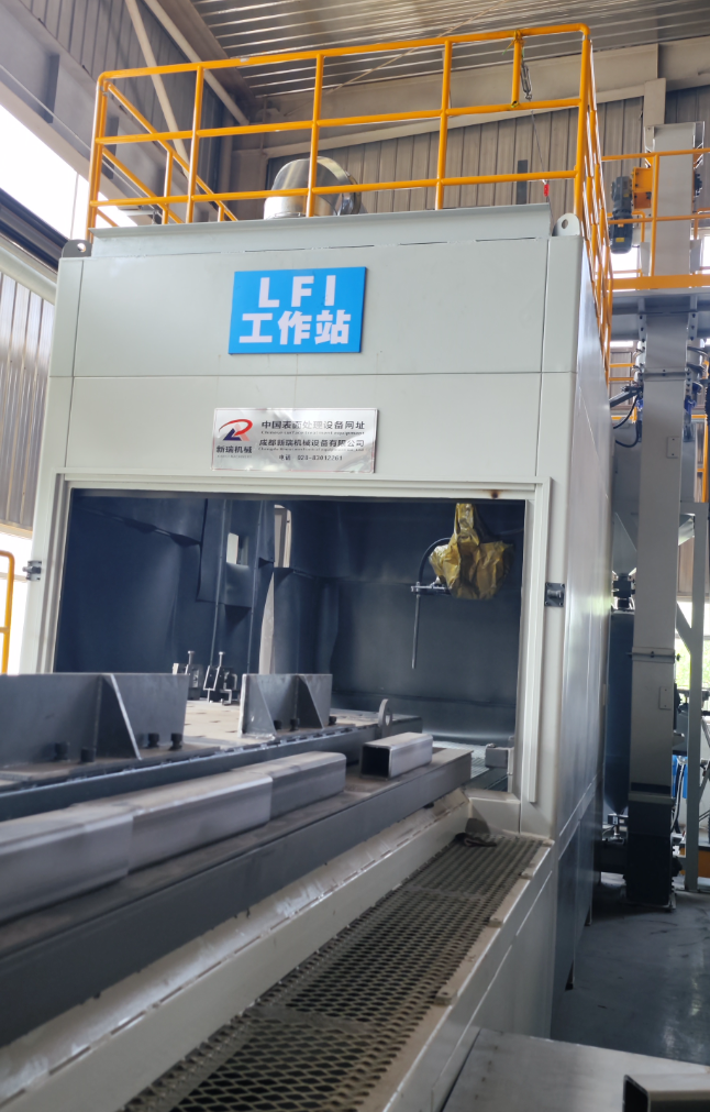 可克达拉大口径喷砂机 适合大型工件处理